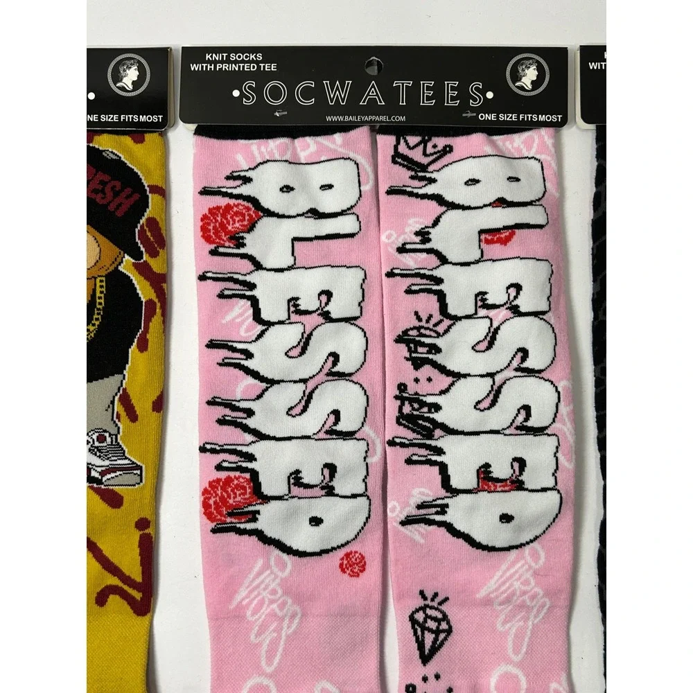 Socwatees trio knit